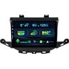 MISONDA [6G+128G] Autoradio Android 15 IPS da 9 pollici con DAB+/4G/HDMI Supporta comandi al volante, Wi-Fi 4G, DAB, CarPlay, BT5.0 per Opel Astra K/Buick Verano GS 2015-2017