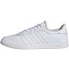 adidas Donna Breaknet Sleek Shoes, Ftwr White/Ftwr White/Core White, 41 1/3 EU