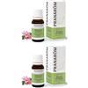 Pranarom Olio Essenziale Geranio Foglia 2x10 ml Soluzione orale