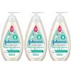 Johnson's Baby Cottontouch Bagnodoccia 2in1 Shampoo per bambini 3x500 ml