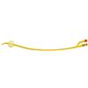 Catetere Foley A Media Permanenza Rusch Gold Plus 2 Vie In Silkolatex Lattice-Silicone Per Adulto Ch18 Lunghezza 40 Cm Punta Tiemann 1 Fori Palloncino 5-15 Ml Pezzo 4x1 pz