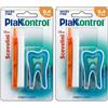 Plakkontrol Minigrip Scov0,4Mm 2x10 pz Spazzolino da denti