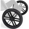 Chicco Kit Ruote Posteriori per Passeggino Chicco Bellagio Black Satin / Fir Tree