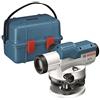 Bosch Professional Livella ottica GOL 20 D (ingrandimento 20x, unità di misura: 360 gradi, raggio d'azione: fino a 60 m, in valigetta)