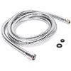 Ruimou Rubinetto da cucina estraibile Tubo in acciaio inossidabile placcato (M15 & G1/2) 78 pollici di ricambio compatibile con Grohe, Ladylux, EuroPlus, Alira