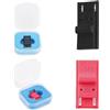 Penitue 2pz Attrezzo Maschera RCM per Console Switch, Durabile Plastica RCM Caricatore Clip Cortocircuito Attrezzo per Modding & Modalità Recupero (Rosso, Nero)