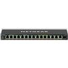 Netgear Switch GS316EP-100PES Gestito PoE 16 Porte Gigabit Nero