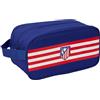safta ATLETICO DE MADRID - Scarpiera media, multiuso, portatodo, sport, extrascolari, calcio, comodo e versatile, 29 x 14 x 15 cm