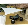 WERKA PRO WerkaPro - Telo Parasole, in Poliestere, Rettangolare, per Balcone, terrazza e Giardino, Codice dell'Articolo: 10105