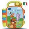 VTech Coccole in Rima, Libro Sensoriale Interattivo per Neonati con Filastrocche e Suoni di Animali, Libro per Bambini con 4 Filastrocche e 15 Melodie, Lingua Italiana, Batterie Incluse, 6-36 Mesi