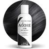 Adore, tinta per capelli semi-permanente brillante, 118, nero (Off Black)