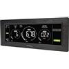 Techno line - Monitor per aria condizionata Co2 e concentrazione TVOC, visualizzazione delle polveri sottili, misuratore, per la qualità dell'aria interna