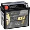 intAct Bike-Power batteria per moto GEL YTX12-BS 12V 10Ah 51012 Gel12-12-BS
