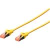DIGITUS DK-1644030-Y-10 DIGITUS Cavo patch Cat 6, S/FTP, 3,0 m, gelb, 10er