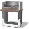 Barbecue in muratura Paxi griglia 67x40 cm su 3 altezze