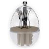 Brandani Mini Ovetto Portaforchettine in ABS/PP con 6 Forchettine e Pinza