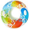 Intex 58202EU - Ciambellone Gonfiabile Mare con Maniglie Assortiti, Vinile, Multicolore, 122 cm