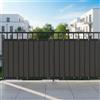 SANGIORGIO srl Telo Antisguardo Per Balcone Con Occhielli Rotolo 75x500 Cm Sangiorgio Antracite