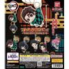 Charm mascotte arco Demon Slayer Infinity Castle set completo 10 Gacha NUOVO