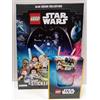 ALBUM FIGURINE LEGO STAR WARS +SCATOLA BOX 24 BUSTINE
