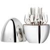 CHRISTOFLE SET 24 POSATE DESSERT, UOVO MOOD PARTY 65599