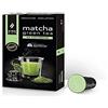King Cup - 1 Confezione da 10 Capsule di Matcha da Zuccherare, 10 Capsule 100% Compatibili con Sistema Nespresso di Bevanda al Gusto di Matcha, Senza Glutine e Senza Lattosio