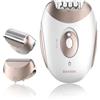 Cecotec Depilatore di avviamento wireless SkinCare Depil-action. Batteria al Litio, Autonomia 40 Mins, Waterproof, Testine intercambiabili, 2 Impostazioni di velocità, Modalità con cavo
