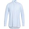 GIAMPAOLO - Camicia a righe - Celeste