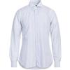 BARBA Napoli - Camicia a righe - Bianco