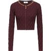 ELISABETTA FRANCHI - Cardigan - Bordeaux
