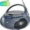 Majestic AH264DAB DAB Stereo Portatile con Lettore CD, Nero