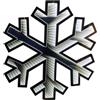 Giocoplast Fiocco di neve Infinity Light h. 60cm. 313 LED Bianco IP20