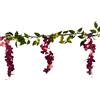 Gigaset Ghirlanda glicine violetto 1,8m. 70 LED Bianco Caldo IP44