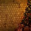 Lotti Tenda Luminosa 10 x 1 metri, 1000 LED, Bianco Caldo, 7 Giochi di Luce