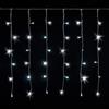 Giocoplast Tenda 3,1 x 0,8 metri, 256 LED di colore Bianco Freddo, Giochi di Luce Automatici
