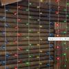 Lotti Tenda Luminosa 2 x 1 metri, 132 LED di Colore Multicolor, Giochi di Luce Automatici