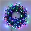 Giocoplast Catena di Luci da 48 m con 1200 LED Multicolor, 8 Giochi di Luce, Non Prolungabile