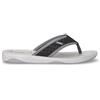 INBLU Infradito In Gomma Con Fascia Traforata Nero Grigio - Donna - Nero Grigio