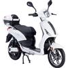 Bicicletta Elettrica Scooter Z-TECH ZT-09-TA NEW 250W 12 Ah 48V Batteria Piombo-Bianco