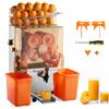 VEVOR Macchina Spremiagrumi Semiautomatico con Rubinetto 120 W per Agrumi, Spremiagrumi Elettrico 520x430x780 mm Estrattore di Limoni Agrumi Melograni Diametro tra 55-80 mm, Secchio Raccolta Bucce