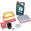 Febi Bilstein Kit Ispezione Motore Ford Fiesta 1,1 Benzina Incluso 5 L Olio Castrol 5W20