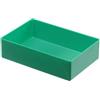 hünersdorff - Scatola per inserti in polistirene ad alta resistenza (PS), dimensioni: 162 x 108 x 45 mm, colore: Verde
