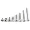 Hilitand Set di 200 viti autofilettanti M3 in acciaio inox di qualità SS 304, set di viti autofilettanti, dado per legno, set B