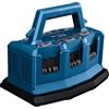 Bosch Professional 18V System Caricabatteria multiplo GAL 18V6-8 (incl. corrente di carica della batteria: 8A, incl. adattatore L-BOXX, senza batteria)