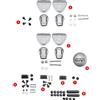 Givi Z128 - Coperture in plastica