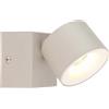Globo Faretto LED Globo Rae 72x95 mm sabbia satinato