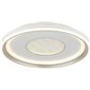 Globo Plafoniera LED Metallo Bianco 2640 lm 2700-6000 K Ø 48x6,3 cm