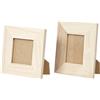 Creativ Company Cornici di legno in 2 dimensioni, 80 pezzi.