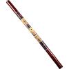 Meinl Percussion DDG1-R - Didgeridoo in legno con dettaglio dipinto a mano, 120 cm (47), colore: Rosso