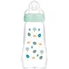 MAM Istruzioni in Lingua Straniera - Mam Biberone di Vetro, 260 Ml, 0 + Mesi, Flusso Tettarella 2, Blu